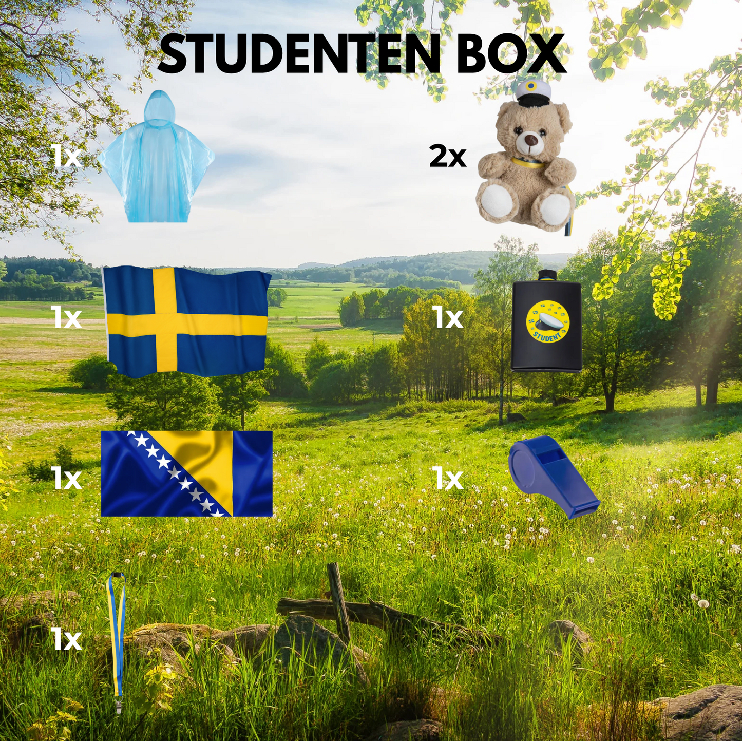 Studentflak Box 2026 – Allt du behöver för studenten