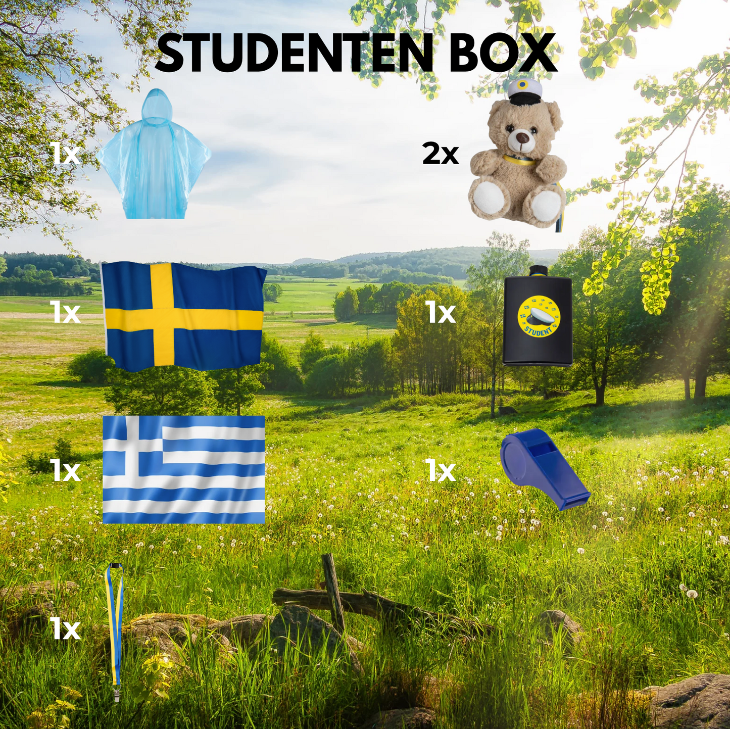 Studentflak Box 2026 – Allt du behöver för studenten