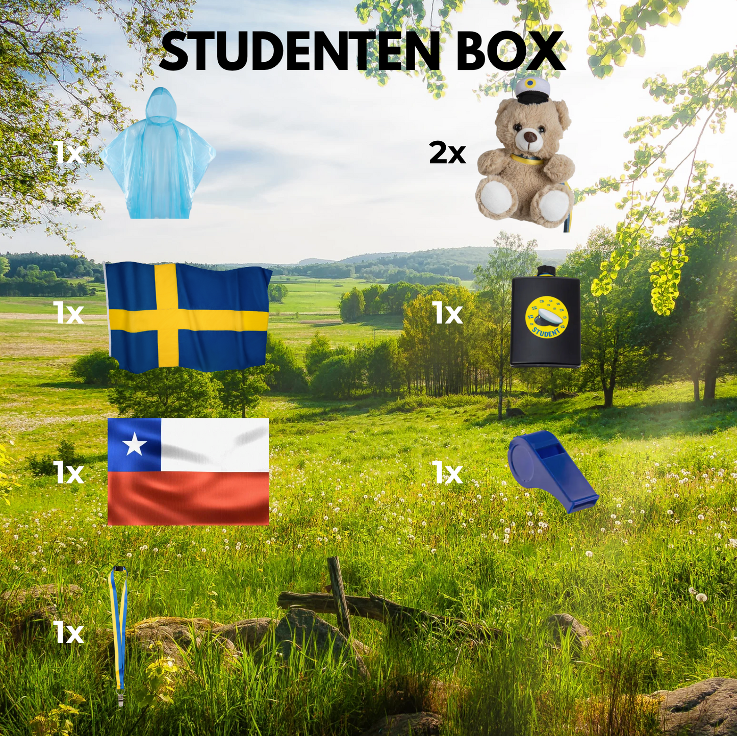 Studentflak Box 2026 – Allt du behöver för studenten