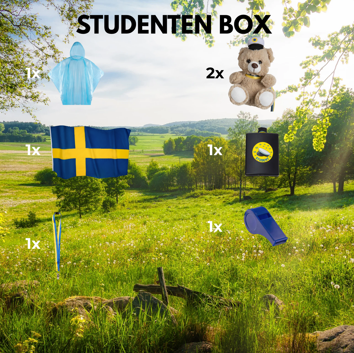 Studentflak Box 2026 – Allt du behöver för studenten